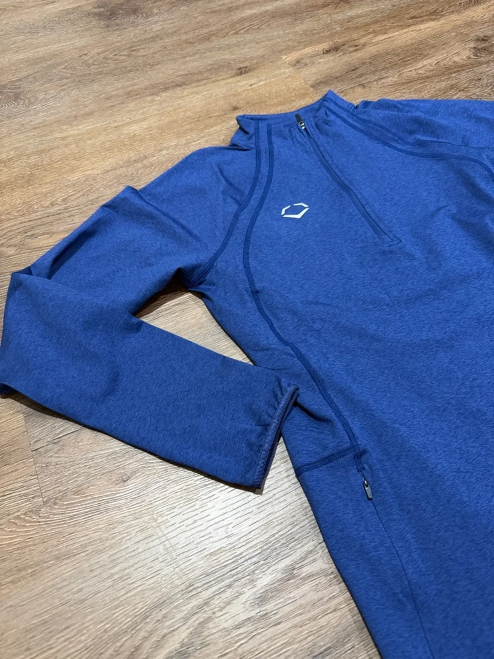 EvoShield Women's Lightweight 1/4 Zip Top - Navy - Picture 3 of 8